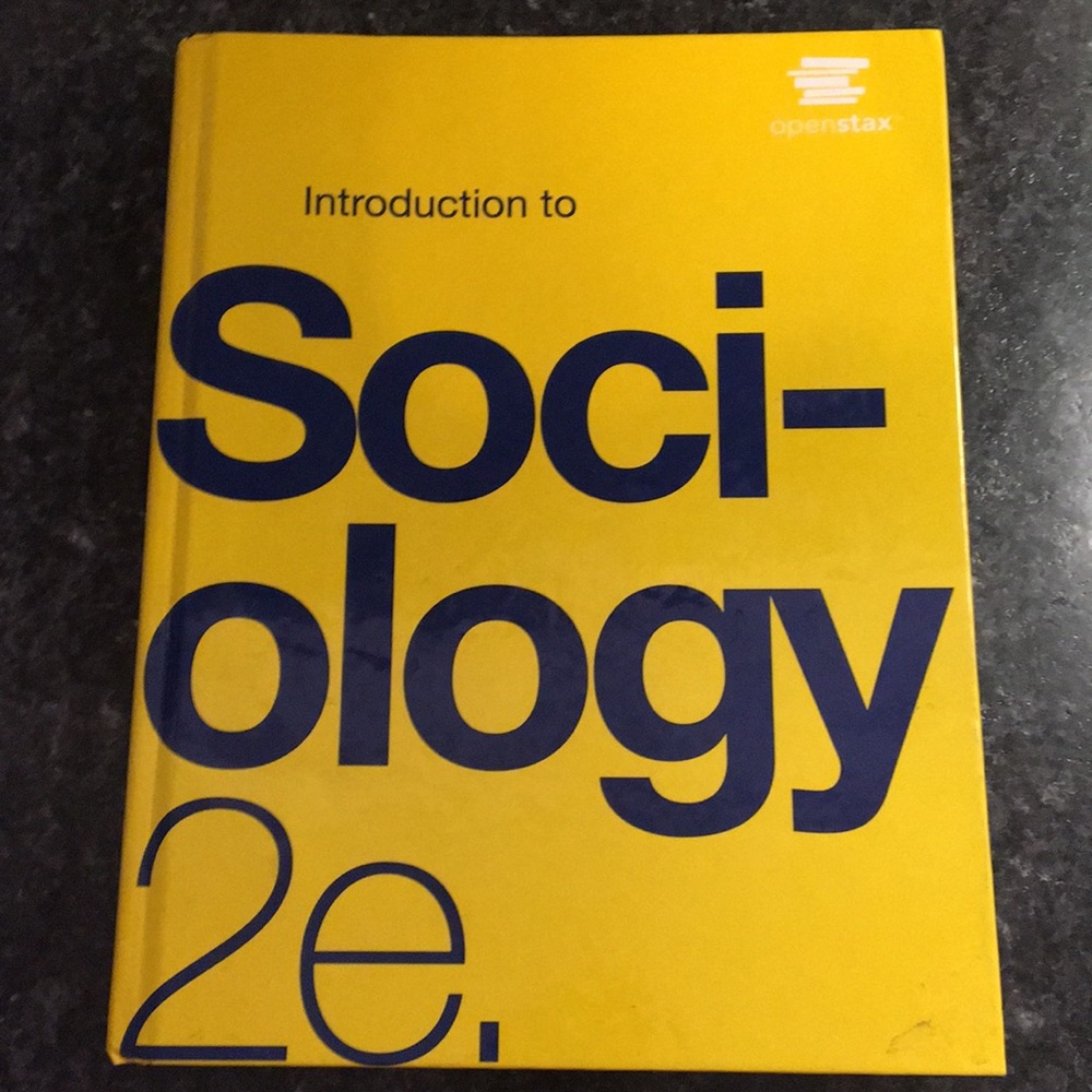 Intro to sociology textbook